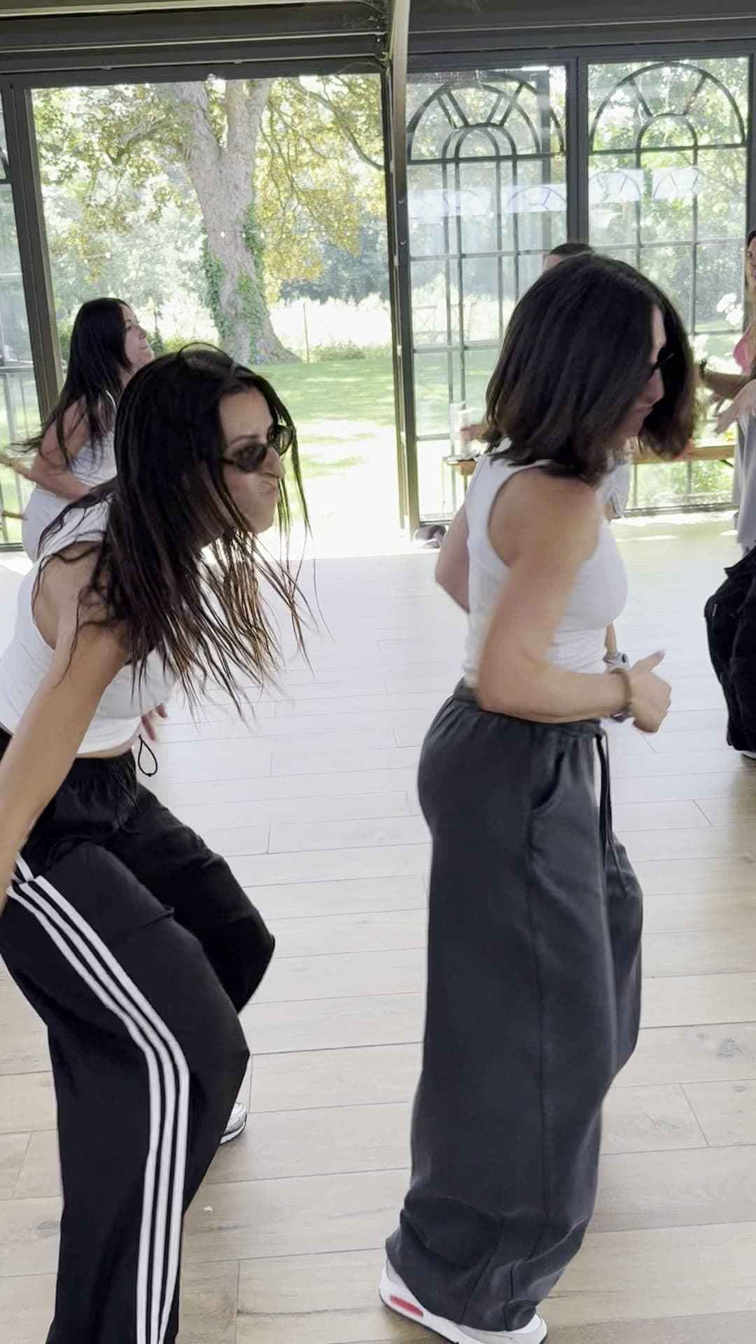 Cours de danse lors d’un ancien week-end Weekendoff