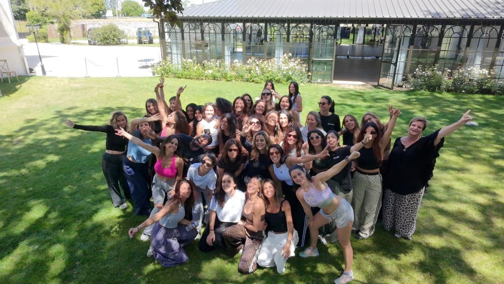 Les participantes réunies lors d’un week-end Weekendoff